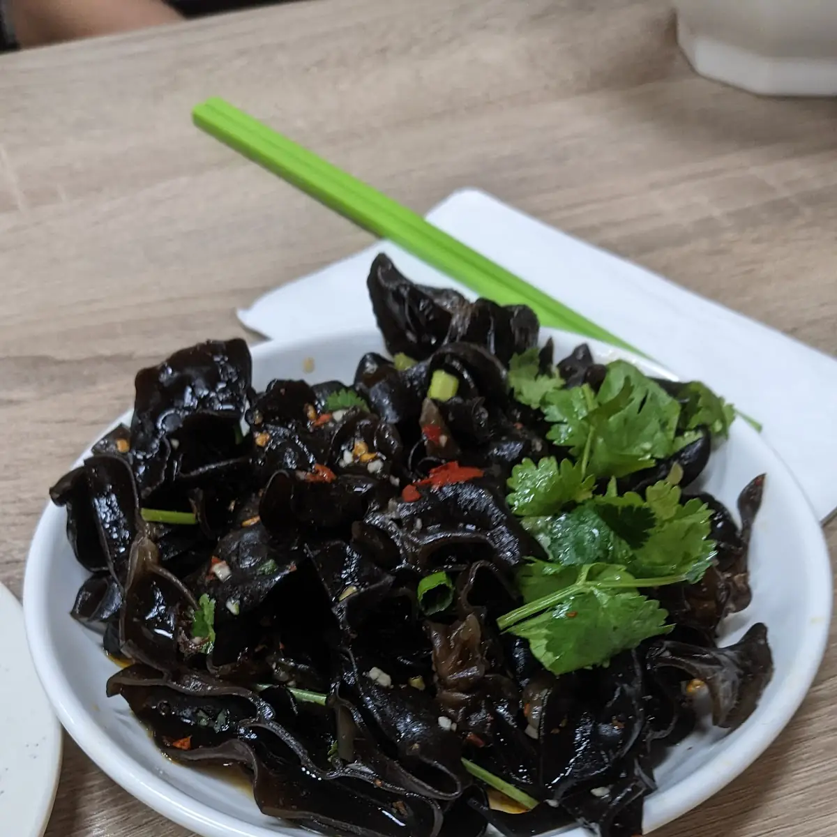 black mushroom wood ear 凉拌黑木耳